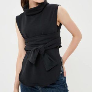 NWT Nike Sleeveless Versa Women's Training Studio Wrap Top Size Small